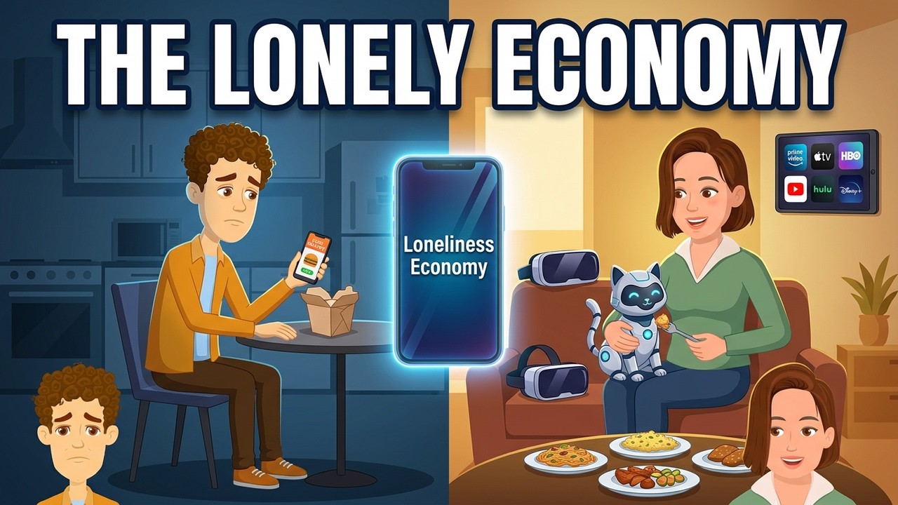 How LONELINESS became a market? | English Speaking Practice | Learn English
