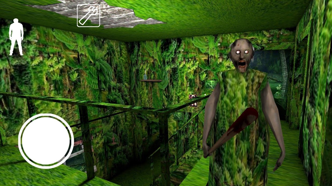 Granny jungle mode || granny horror escape challenge 
