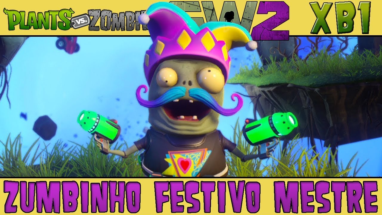Plants vs. Zombies Garden Warfare 2 - Zumbinho Festivo Mestre