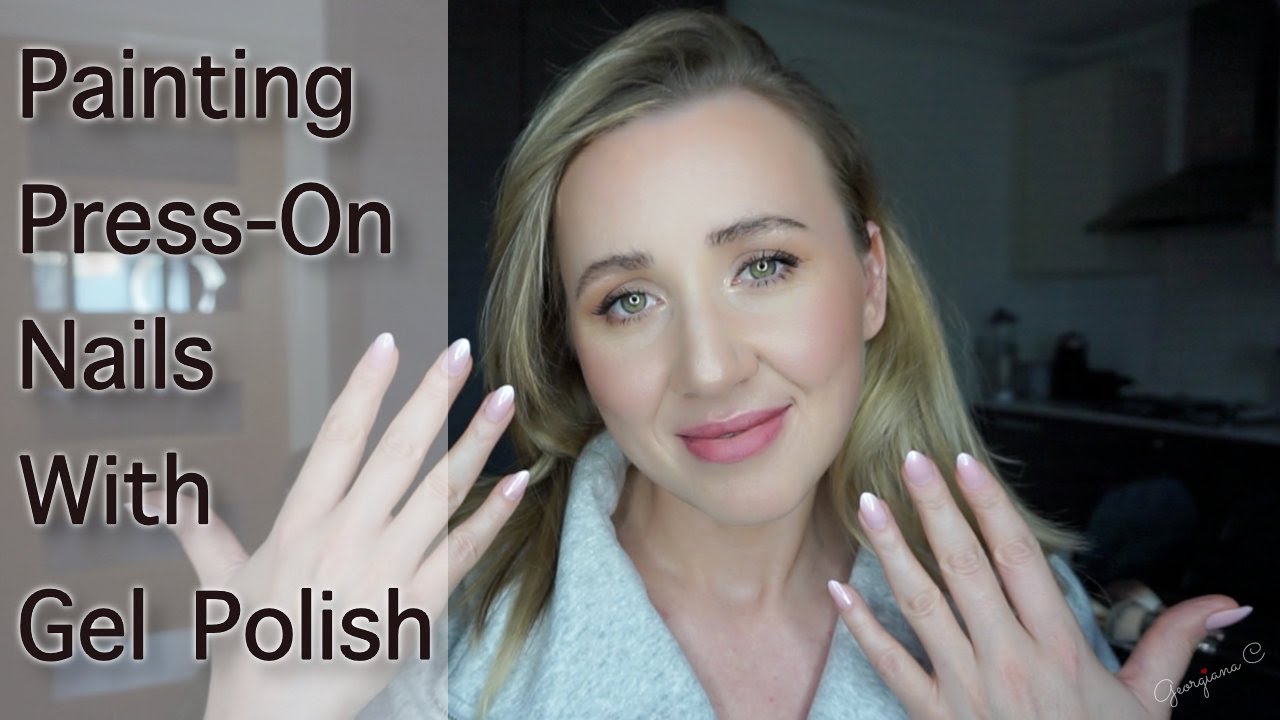 Painting Press On Nails Using Gel Polish | Customise Press-On Nails At Home