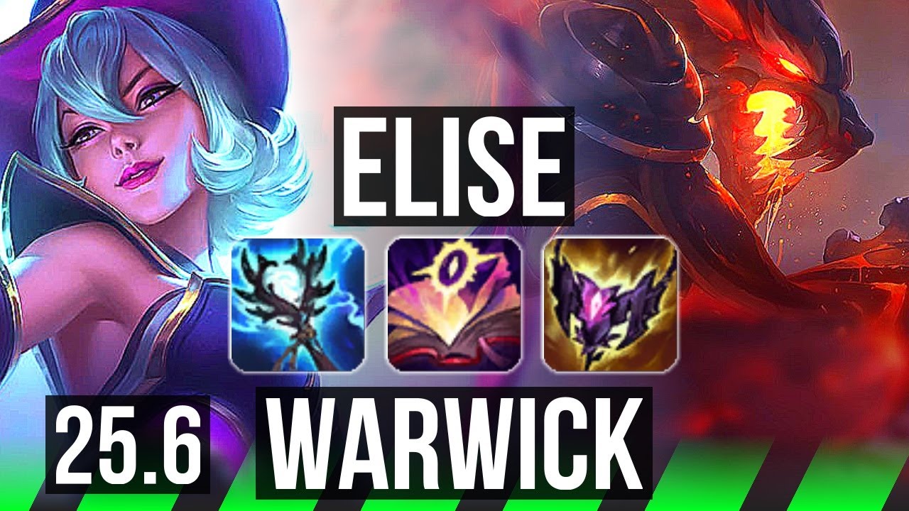 ELISE vs WARWICK (JGL) | 15/1/11, Legendary | KR Diamond | 25.6