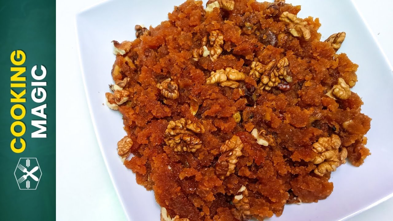 Akhrot (Walnut) & Suji Ka Halwa Recipe | Easy & Tasty | Cooking Magic