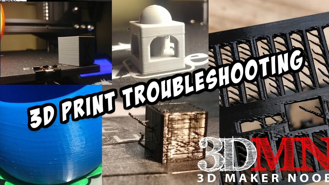 Устранение неполадок при 3D-печати — отвод, выбег, прыщи и МНОГОЕ ДРУГОЕ!