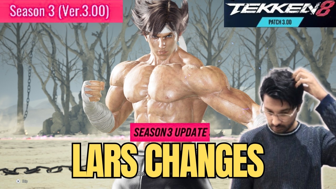 Изменения в патче 3.00 для Ларса в 3 сезоне | Tekken 8