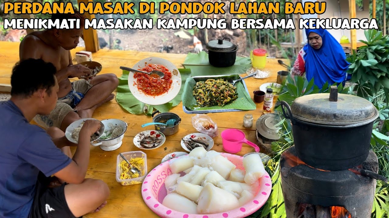MODAL BAWA BERAS DARI RUMAH BISA MENIKMATI MASAKAN KAMPUNG BERSAMA KELUARGA PONDOK LAHAN BARU 