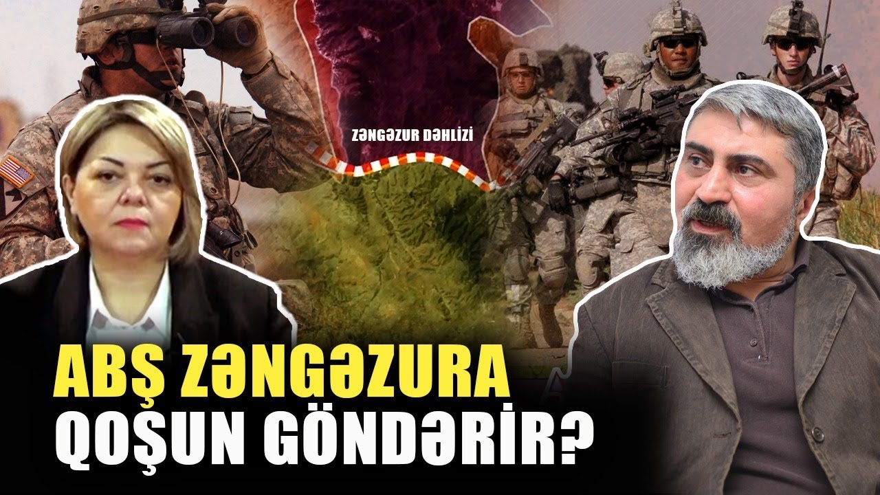 ABŞ Zəngəzura qoşun göndərir?- Elçin Alıoğlu ilə QIRMIZI MASA