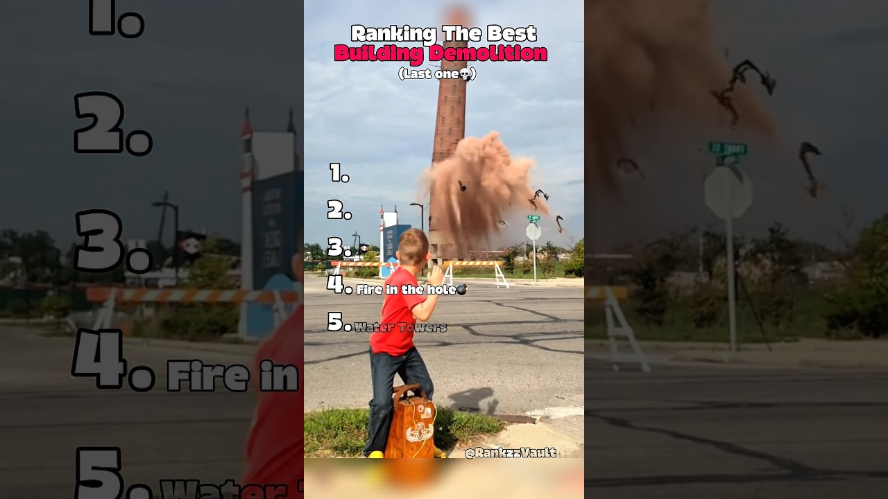 Ranking The Best Building Demolition#ranking #building #demolition #satisfying #viral