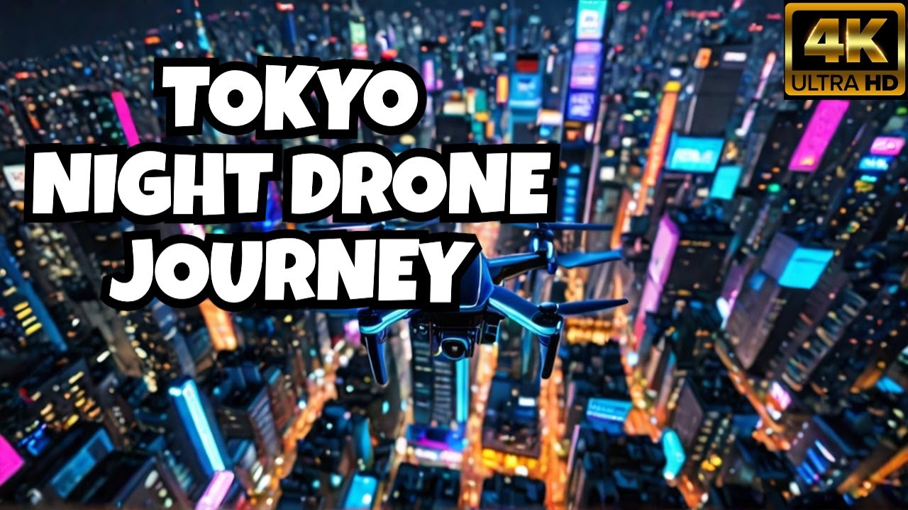 Tokyo After Dark: A Drone Odyssey