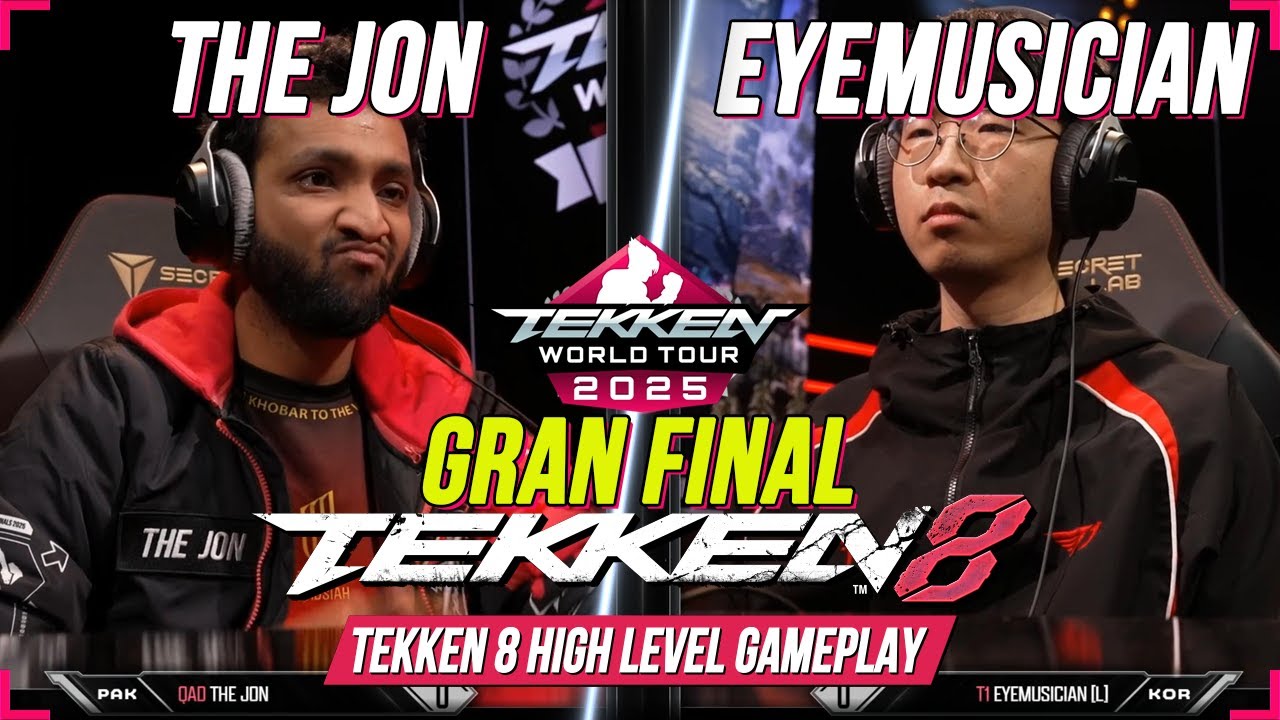 Мировой тур TEKKEN 8 2025 | Джон (Кинг) против EyeMusician (Ёсимицу) 💪 Гранд-финал с участием 3 у...