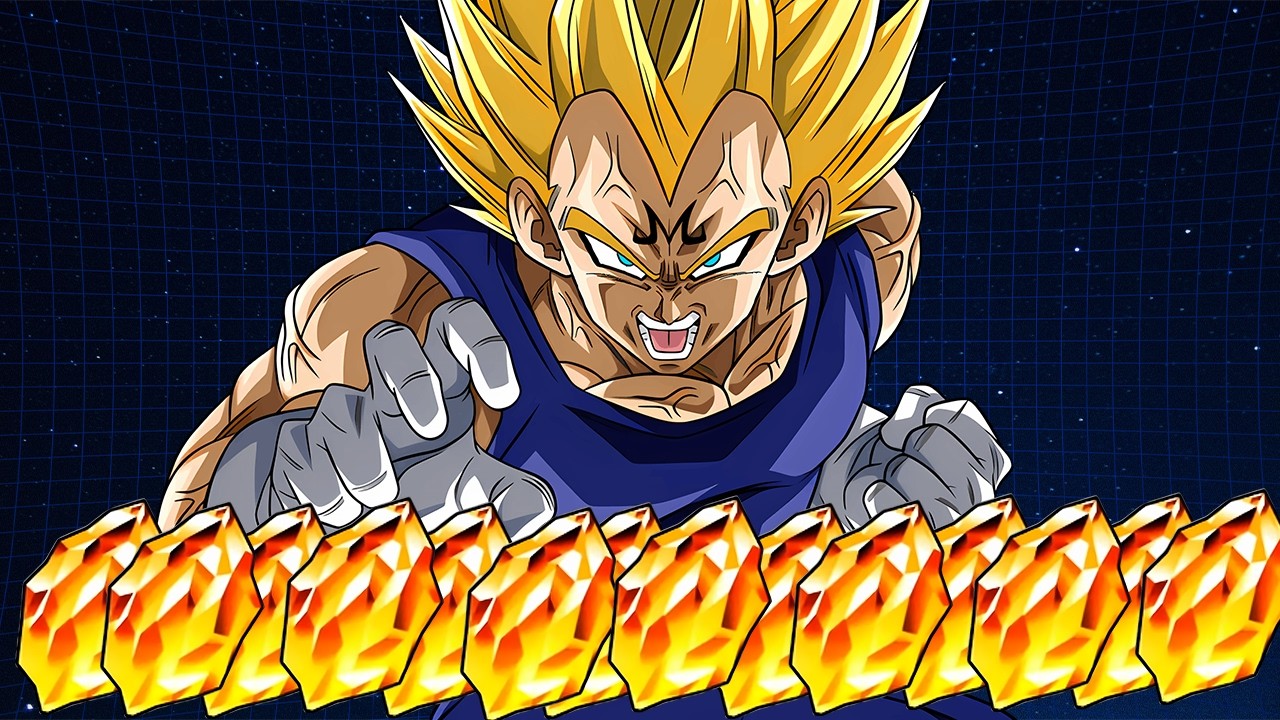 Неужели мне выпал новый LR Маджин Вегета?? Безумные призывы!! (Dokkan Battle)