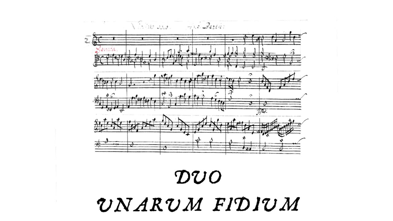 Antonio Bertali: Sonata Violino Solo [in d] aus dem Partiturbuch Ludwig (Duo Unarum Fidium)