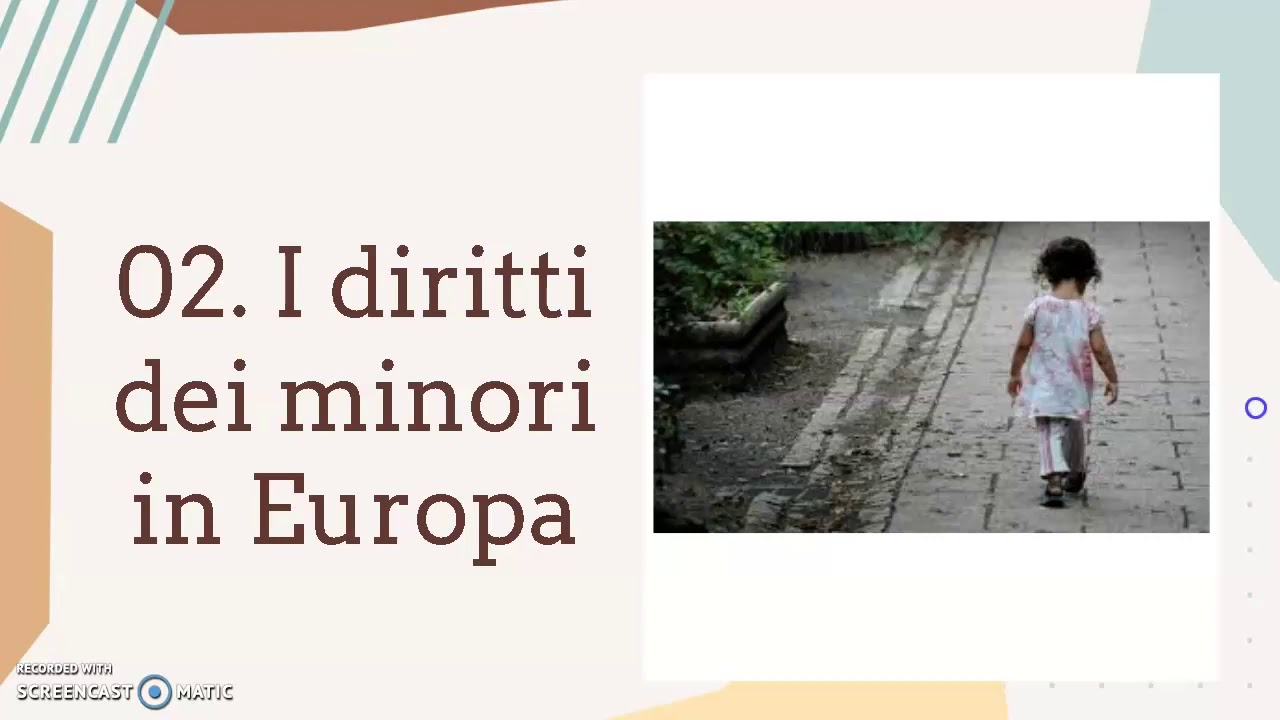 Lezione sulla convenzione dei diritti dei minori