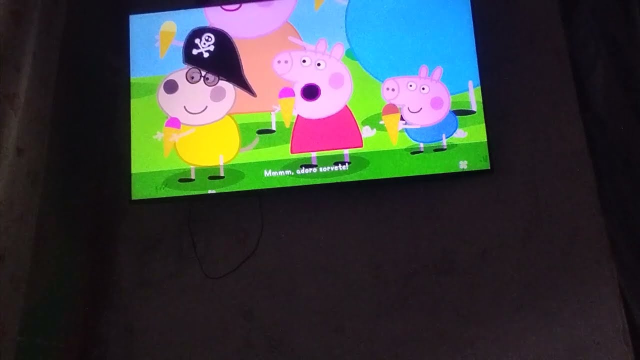Na praia só tem pedra/ minha amiga Peppa pig #4