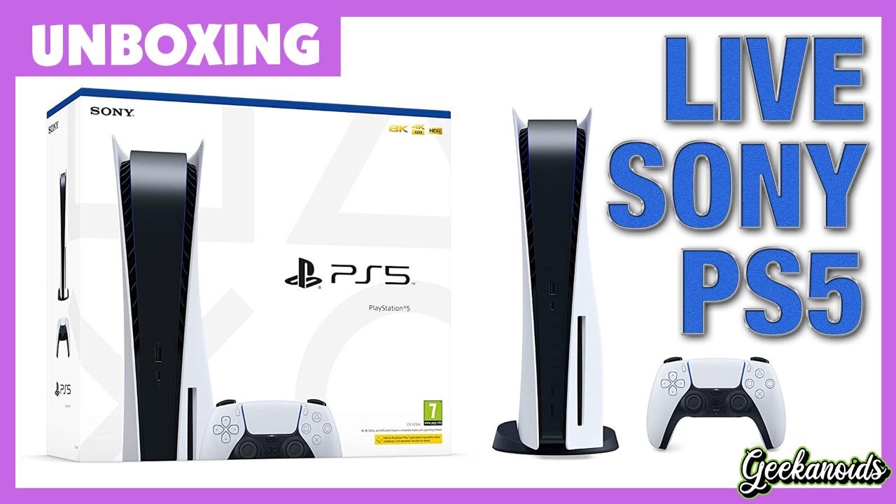 Sony PlayStation 5 Unboxing - The BEST Console is HERE !!!