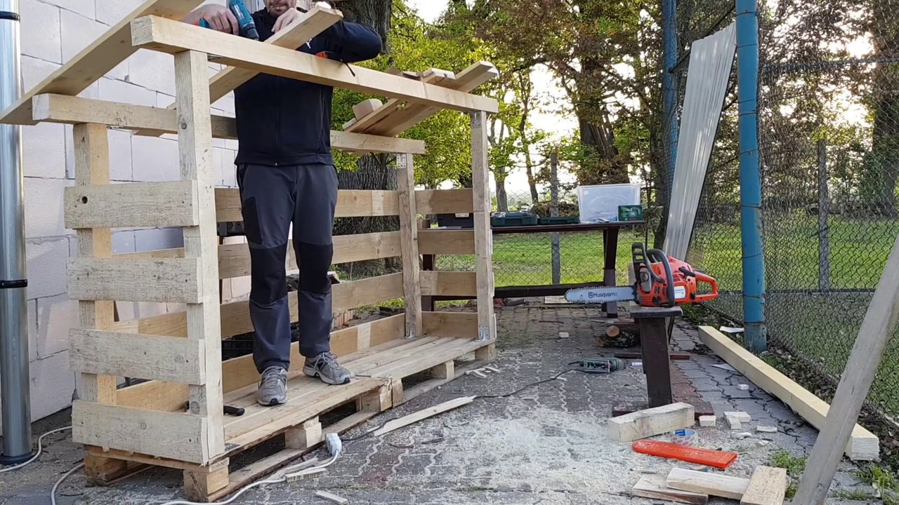 Construire adăpost pentru lemne de grătar - Partea 1