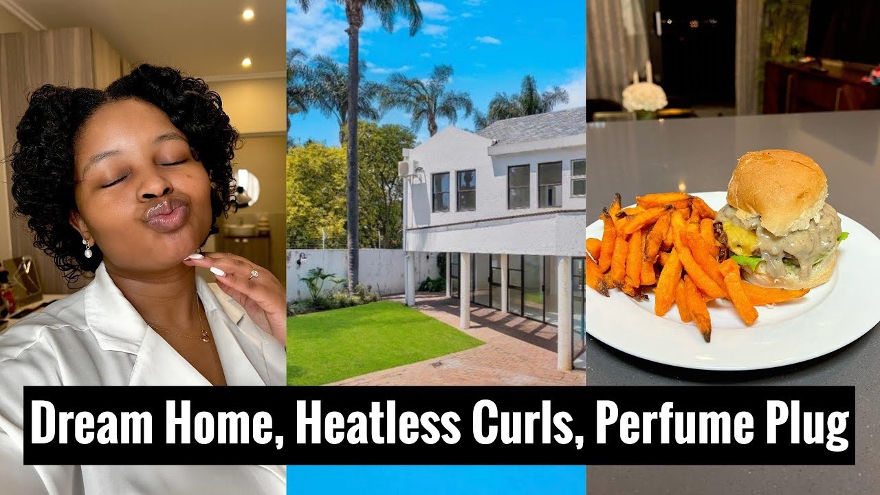 Weekend Vlog | Viewing Homes, Homemade Burgers, Heatless Curls, Perfume Plug, Brunch & Work