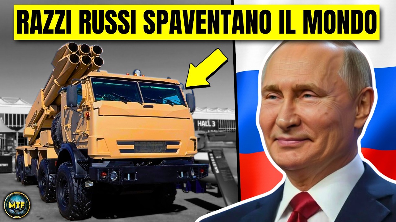 Russia - Top 10 dei Sistemi di Artiglieria a Razzi Più Potenti nelle Forze Armate Russe!