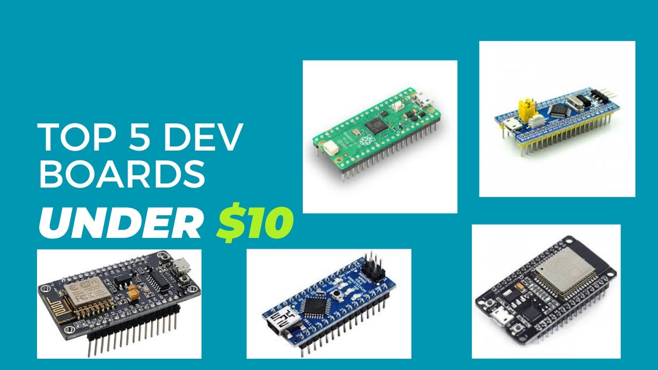 TOP 5 dev boards under $10 | best budget microcontroller boards