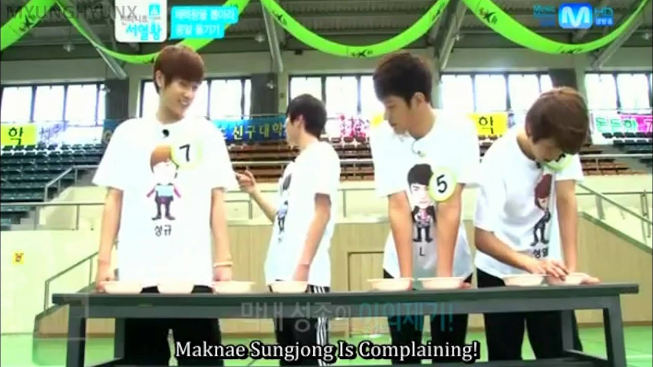 Ranking King - Sungjong Moments Part 1