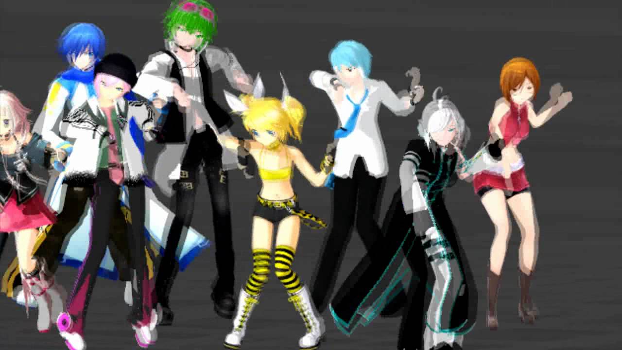 【MMD】 Poker Face【合唱】ポーカーフェイス