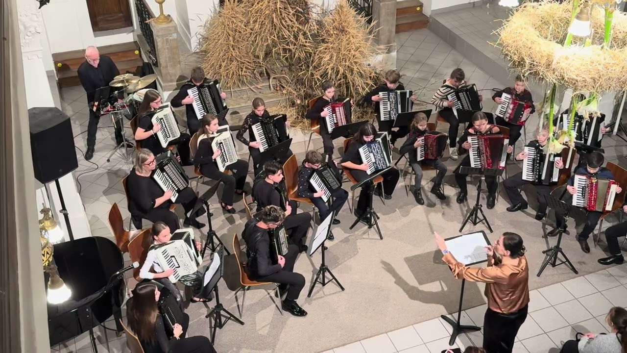 Carol of the Bells – Christmas Accordion Orchestra 🎄✨ (Live Concert)