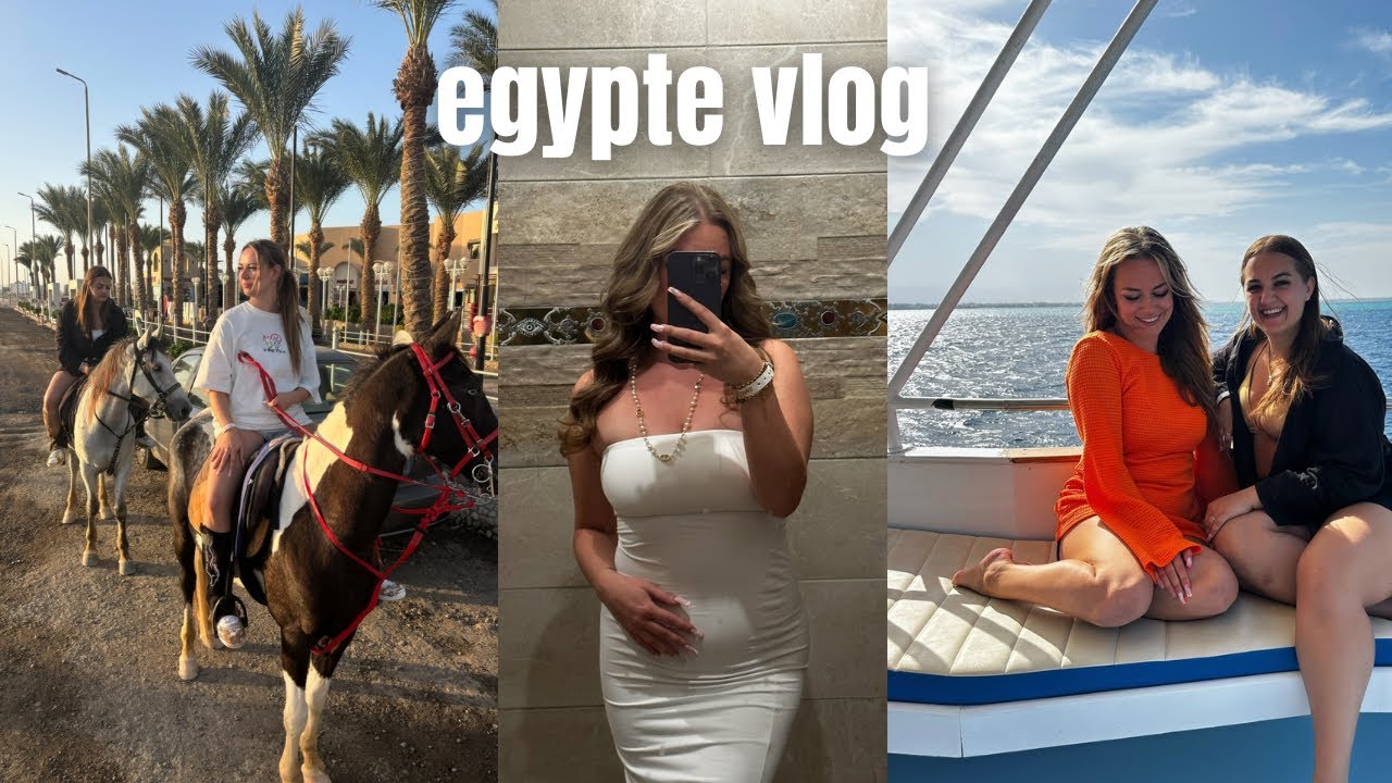 Vakantievlog egypte #4 | Paardrijden & duiken