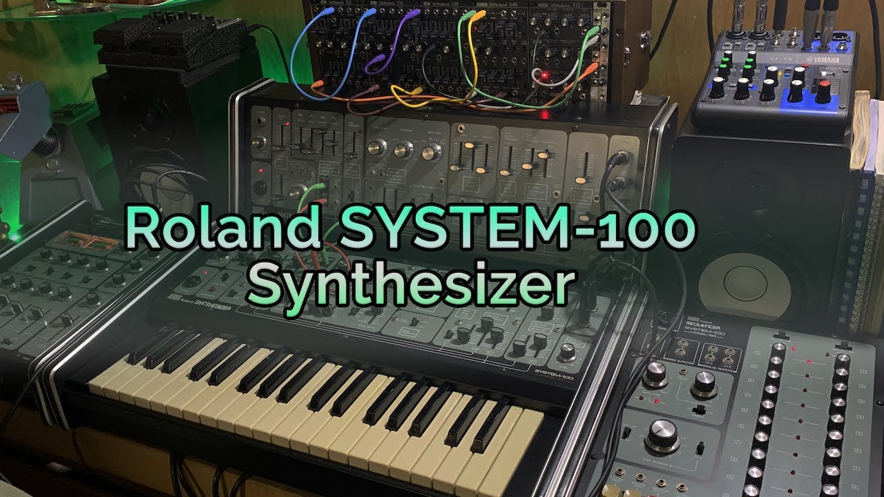 Roland SYSTEM 100 Synthesizer (1975) - AV Test