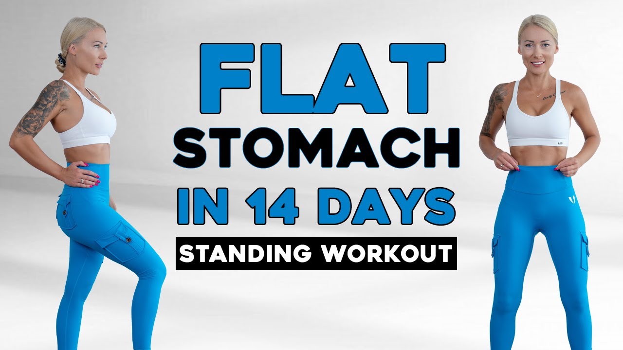 🔥FLAT STOMACH in 7 Days 🔥 TABATA 30 Min Standing Abs Workout🔥