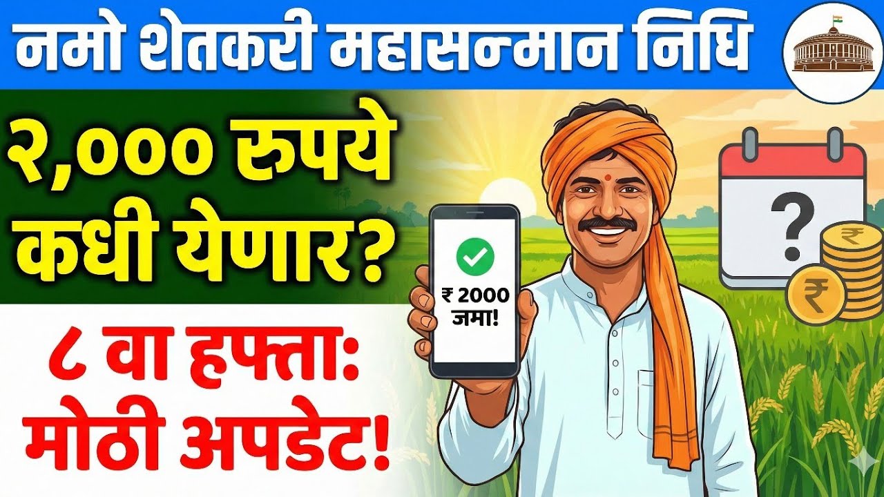 नमो शेतकरी योजना बंद झाली का? ८ वा हप्ता कधी येणार? सत्य जाणून घ्या | Namo Shetkari 8th Installment