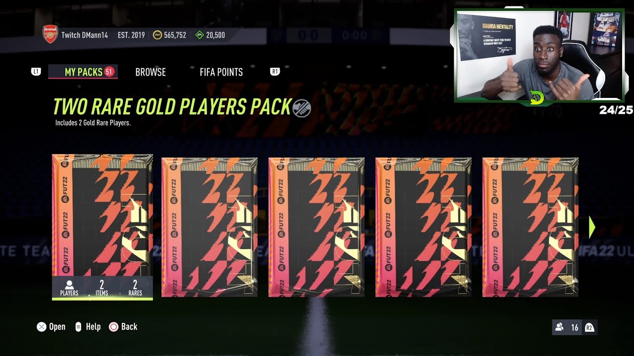 THIS IS WHAT I GOT IN 50x GOLD UPGRADE SBC PACKS! #FIFA22 ULTIMATE TEAM BBTG #4