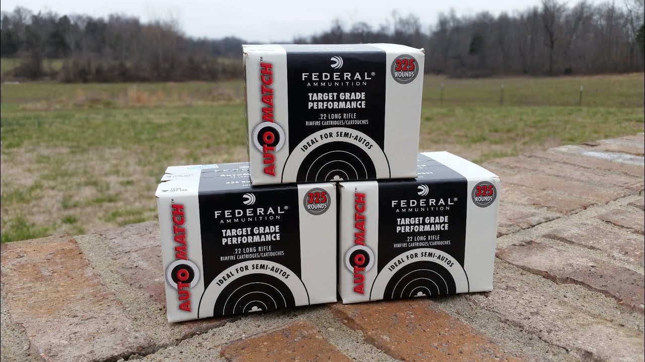 Walmart Federal Automatch 22LR ammo score 3/4/16