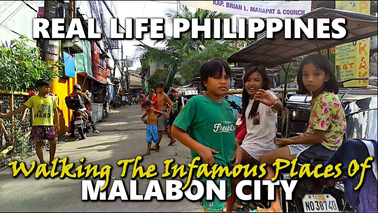 UNBELIEVABLE WALK IN THE INFAMOUS PLACES OF MALABON CITY [4K]