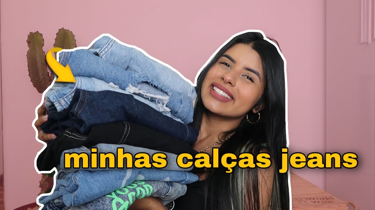 TOUR PELAS MINHAS CALÇAS JEANS | #PorDentroDoMeuGuardaRoupa