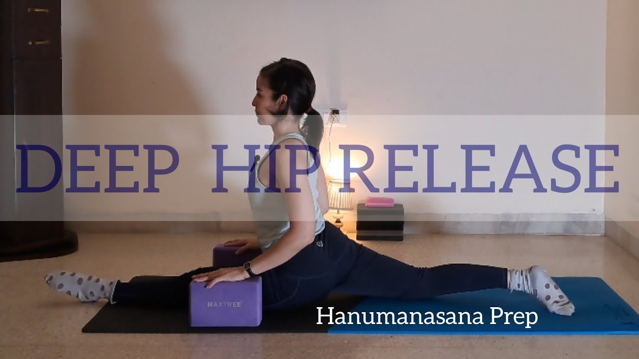 Deep Hip Mobility Practice | Slow Stretches & HANUMANASANA PREP 