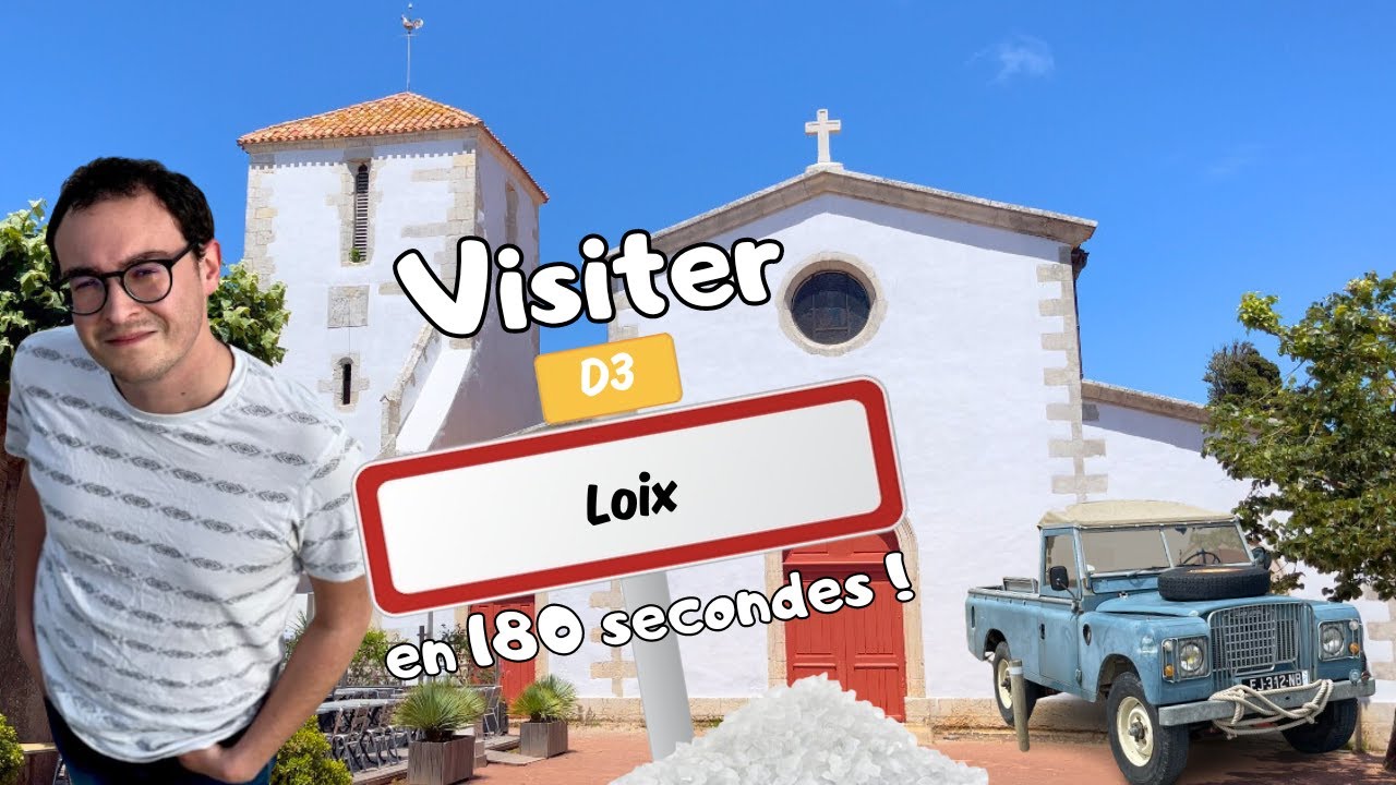 EN 180 SECONDES : Visitez Loix (dans l'île de Ré) 🦆