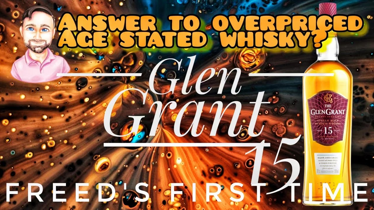 Glen Grant 15 Single Malt Scotch Whisky Review with Music Pairing.