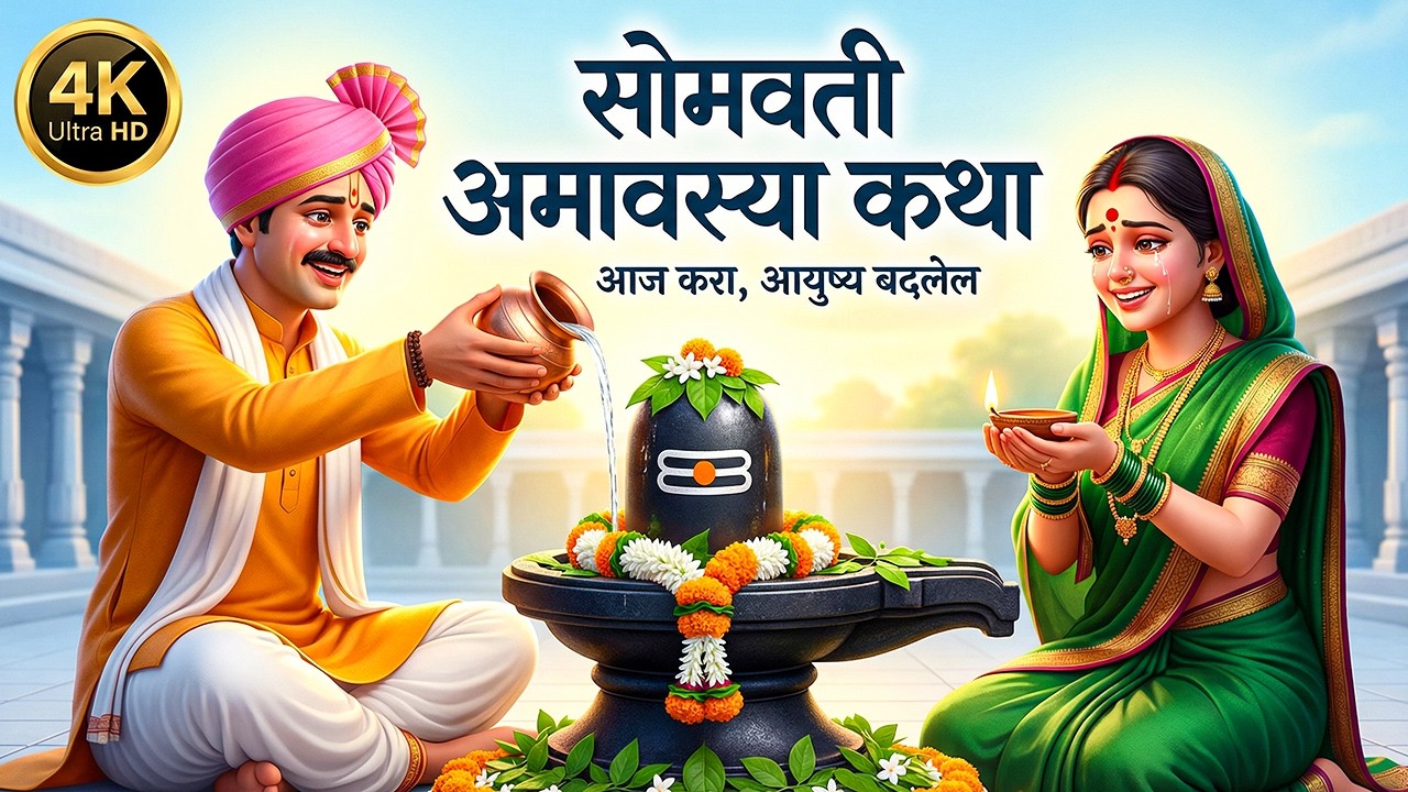 सोमवती अमावस्या कथा 🌑| शिवकृपेने सर्व मनोकामना पूर्ण होतात!