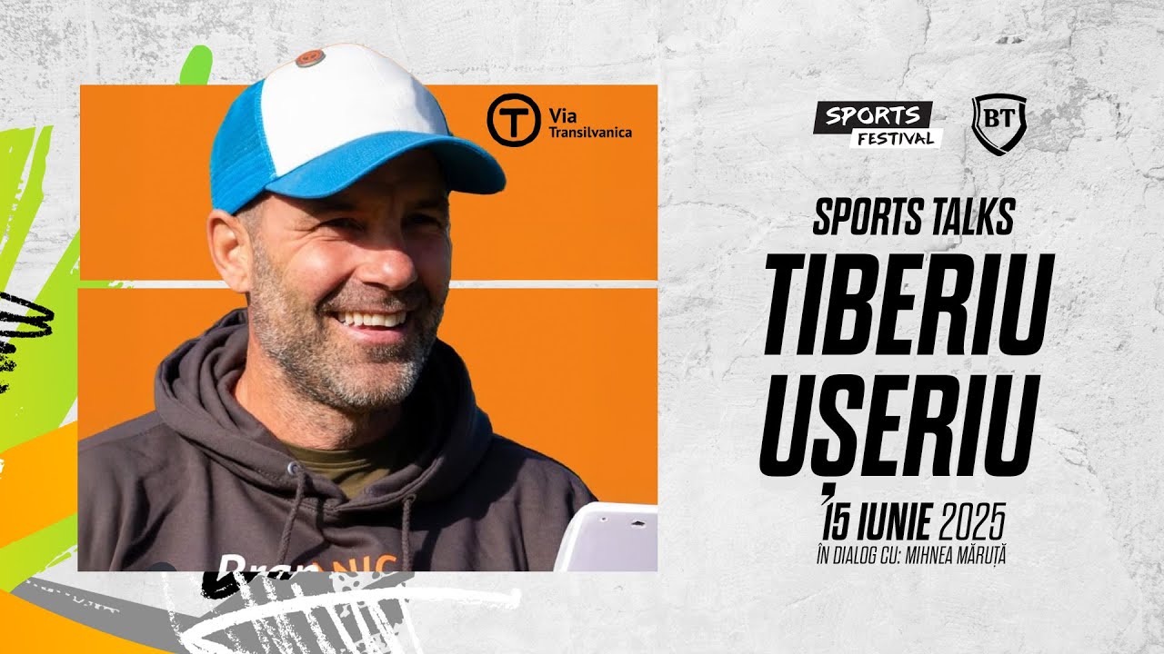 SPORTS TALKS 2025/ Tibi Ușeriu, ultramaratonist, alergător de anduranță, ambasador Via Transilvanica