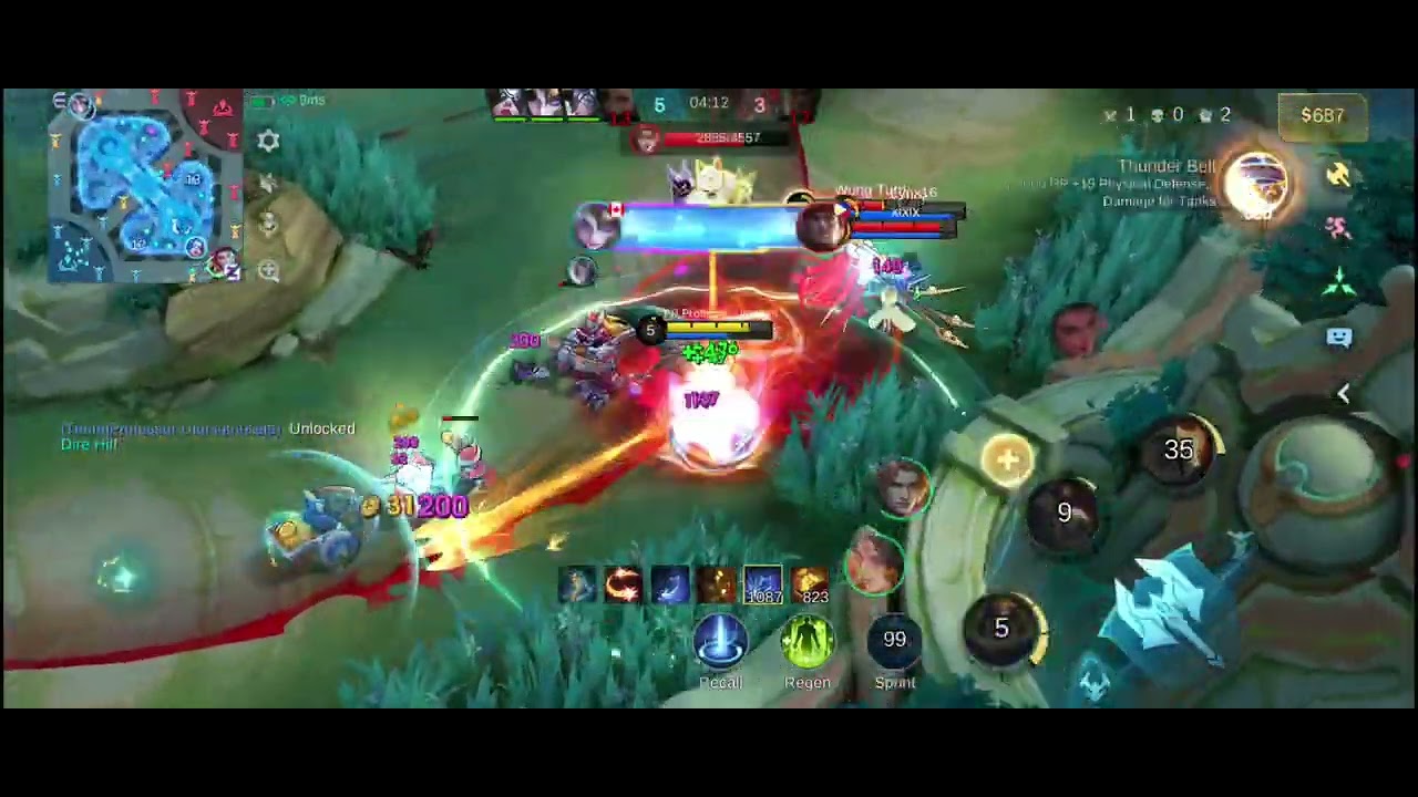 My Best Kaja Game Carry vs Lapu Lapu Gusion Zetian Hanabi Tigreal