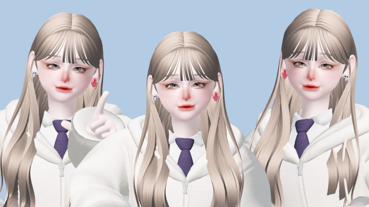 Zepeto Face Tutorial | Korean face/pretty| Oplas Wajah Zepeto