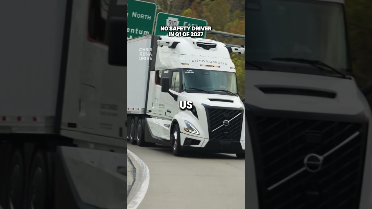 Официально: в первом квартале 2027 года Volvo уберет водителя-оператора из кабины