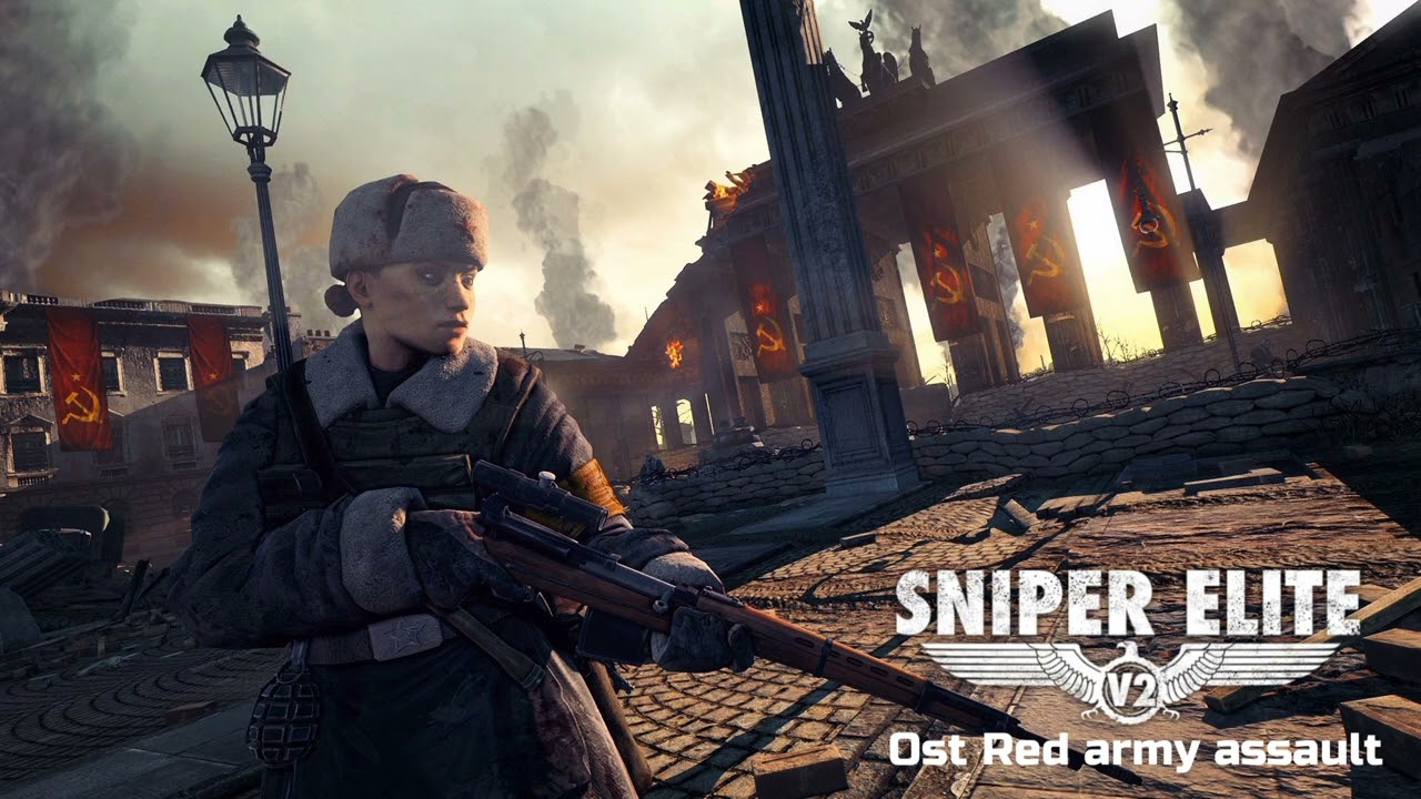 Sniper elite V2:OST Red army assault full version.