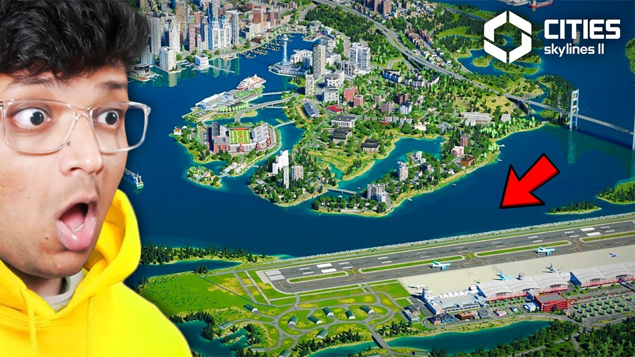 Building A MILITARY BASE In Cities Skylines 2 😍