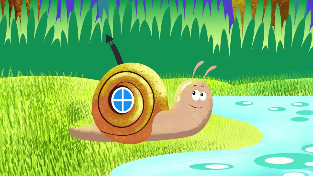 🐌 Sraigė Sraugė Ta Lėta -  Vaiki&scaron;kos Dainelės Dainų Karuselė.TV