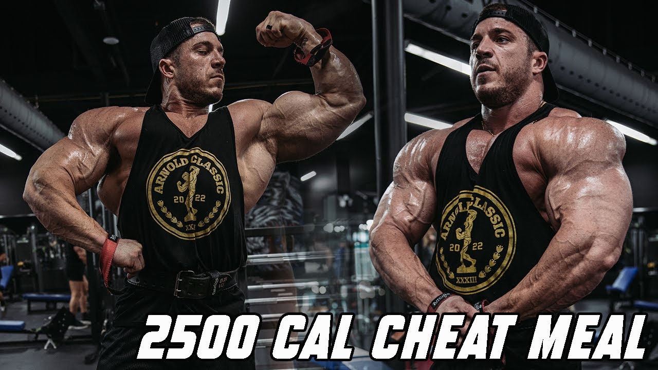 HUGE CHEAT MEAL 3.5 WEEKS OUT // FULL WORKOUT