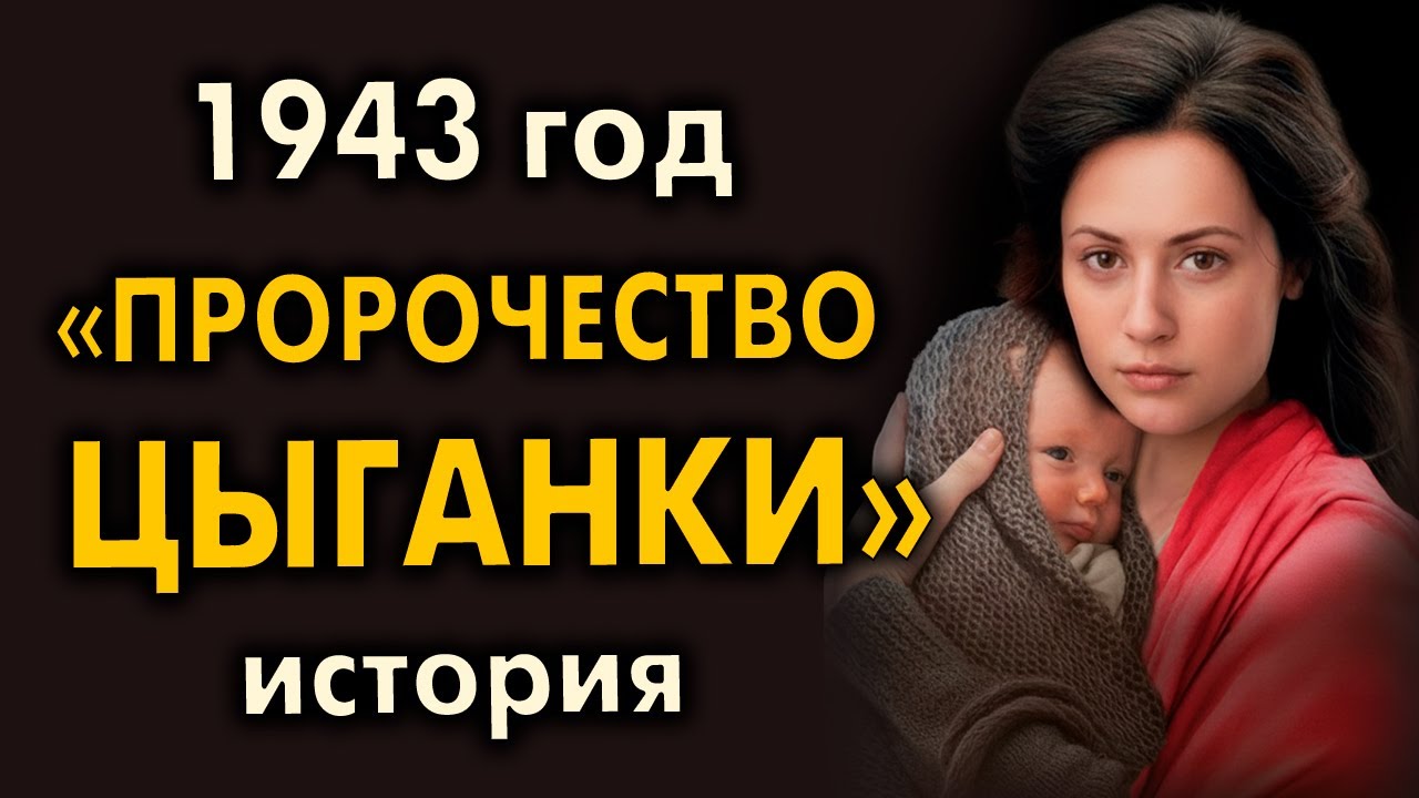 💔1943 год, разгар войны... Цыганское пророчество о любви, вдовах и Победе | Драма 1943 года.