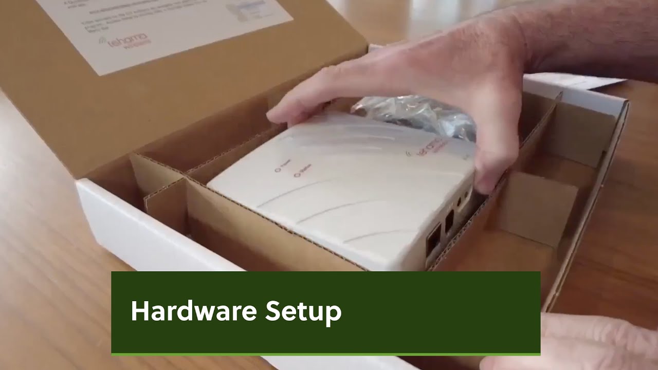 Tehama | Hardware Setup