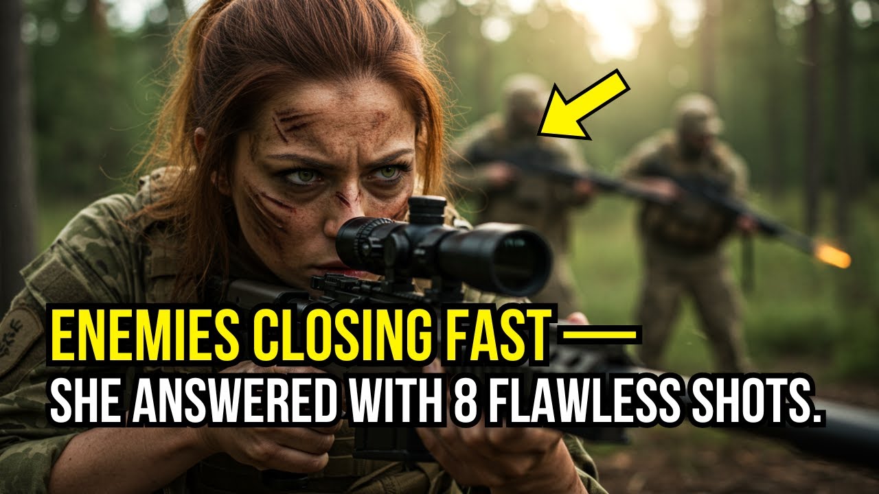 She Ran Out of Ammo Under Fire — Until a SEAL Handed Her His Sniper Rifle.