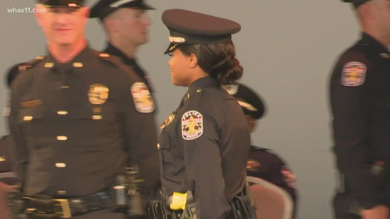 'Small but mighty': LMPD graduates new class of officers