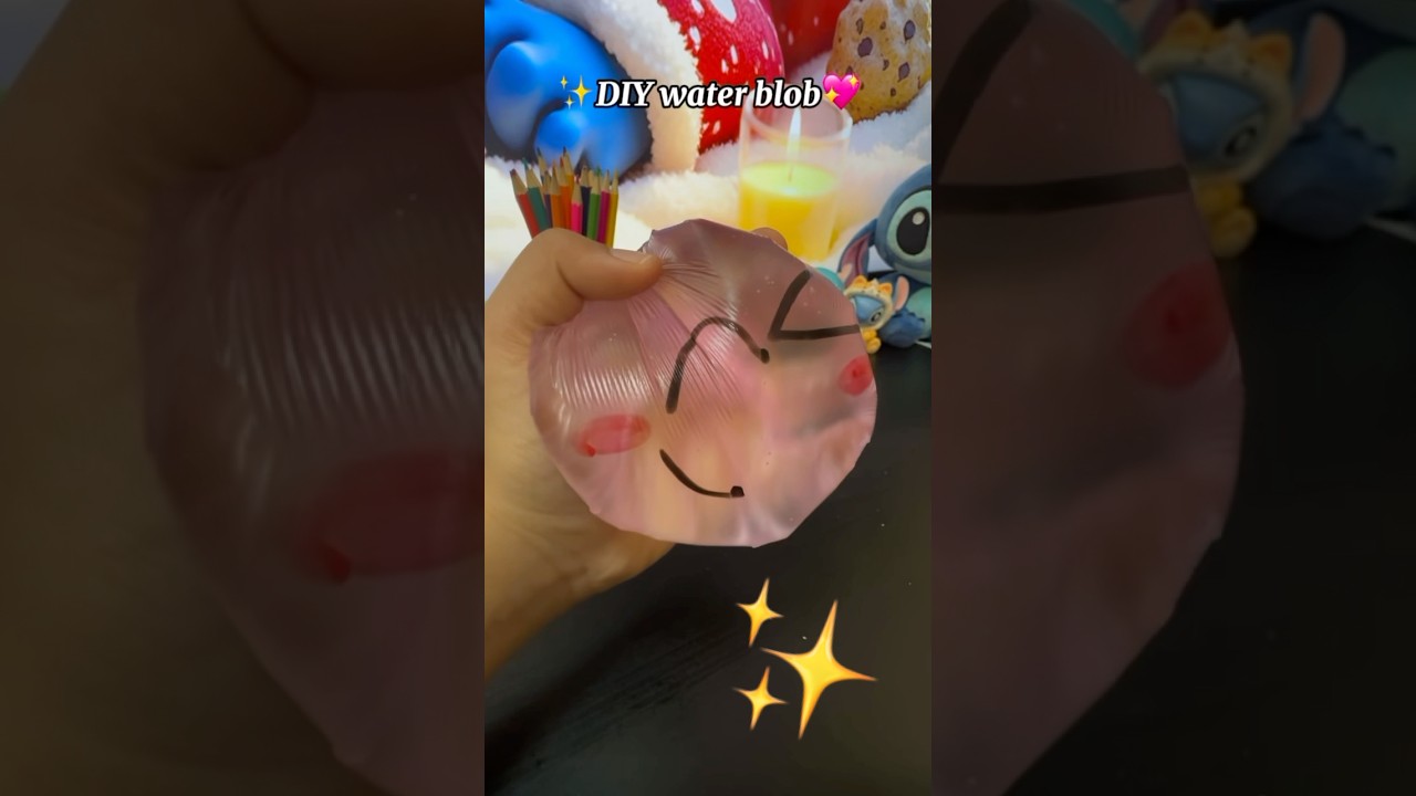 ✨DIY water blob💖 #drawing #viralvideo #artsandcrafts #shorts